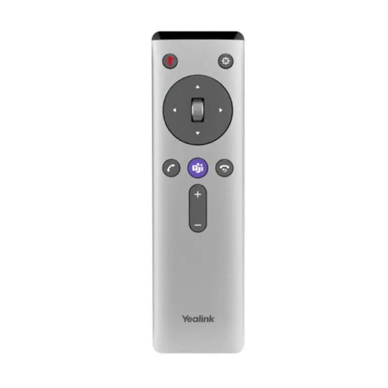 Yealink VCR20-MS, Remote Control Suit For Yealink VC210, A20 And A30 Series Meeting Rooms, Batteries included (AAA)