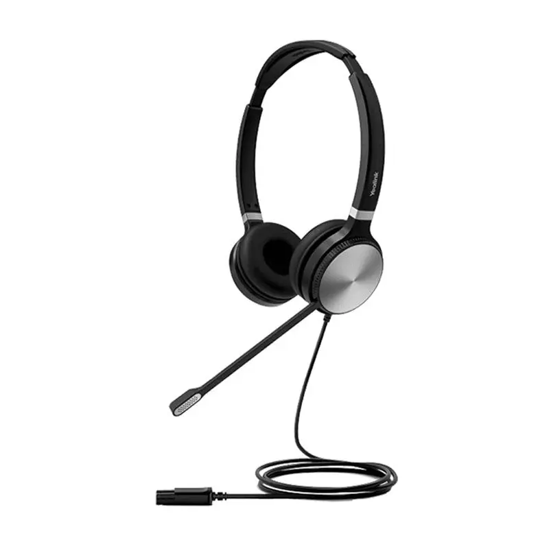 Yealink YHM361 Premium Wideband QD Mono Headset for Yealink IP Phones, QD cord not included, Noise-canceling, HD Voice Quality, Lightweight