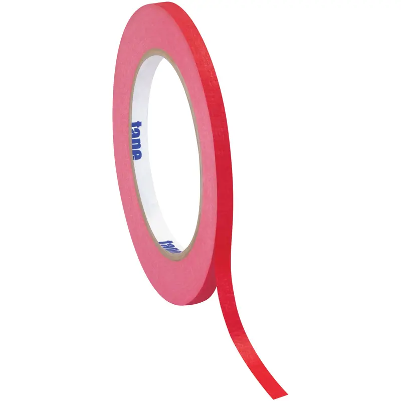1/4" x 60 yds. Red (12 Pack) TAPE LOGIC Masking Tape (T93100312PKR) Case Of 12
