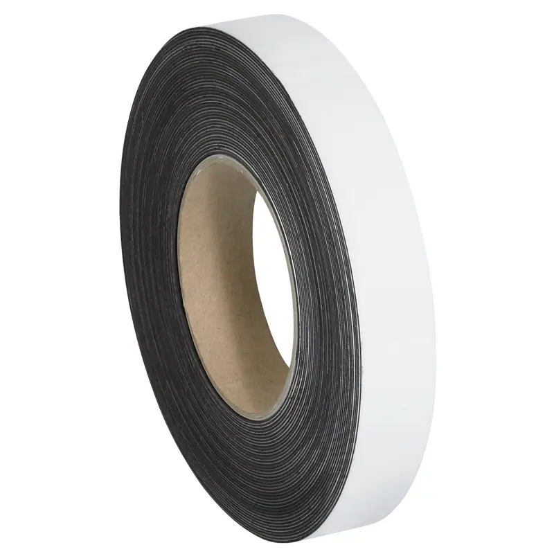 1" x 50' - White Warehouse Labels - Magnetic Rolls (LH120) Each