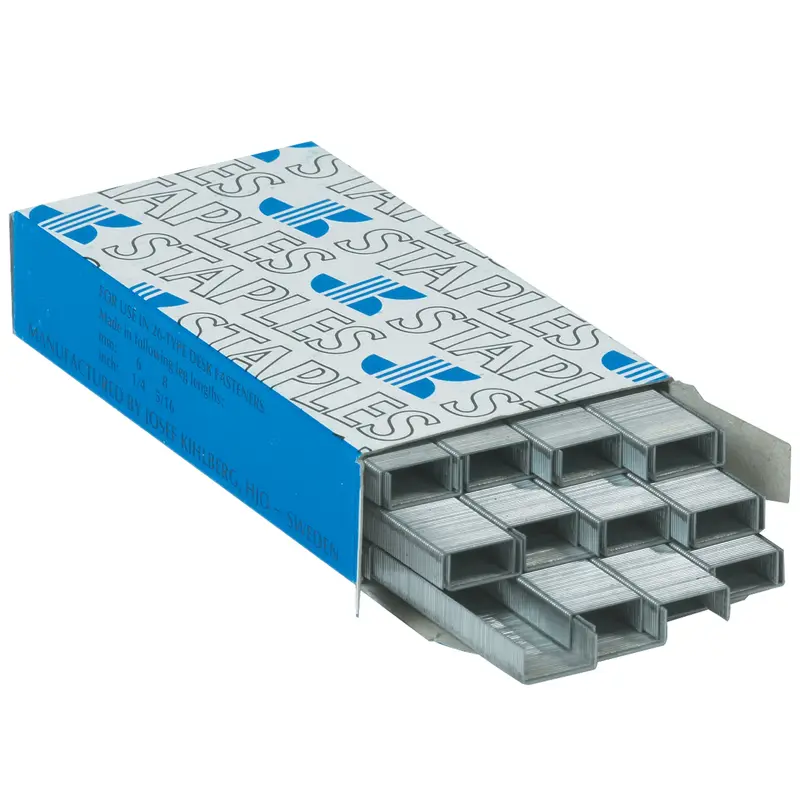 1/4" Economy Staples (ST150) Case Of 5000