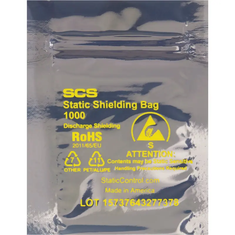 10 x 12" Reclosable Static Shielding Bags (STC362) Case Of 100