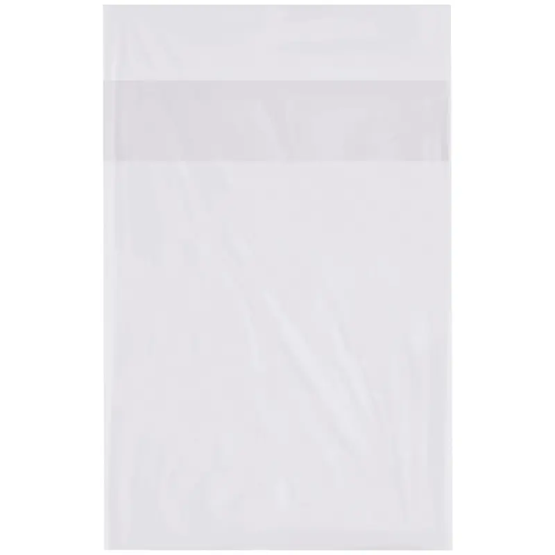 10 x 15" - 2 Mil Flap Lock Poly Bags (PBFL101502) Case Of 1000