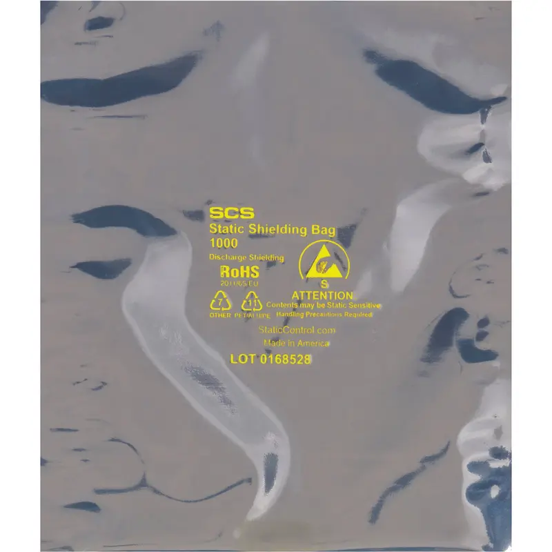 10 x 18" Open End Static Shielding Bags (STC164) Case Of 100