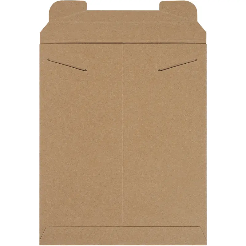 11 x 13 1/2" Kraft Stayflats Mailers (RM3) Case Of 100