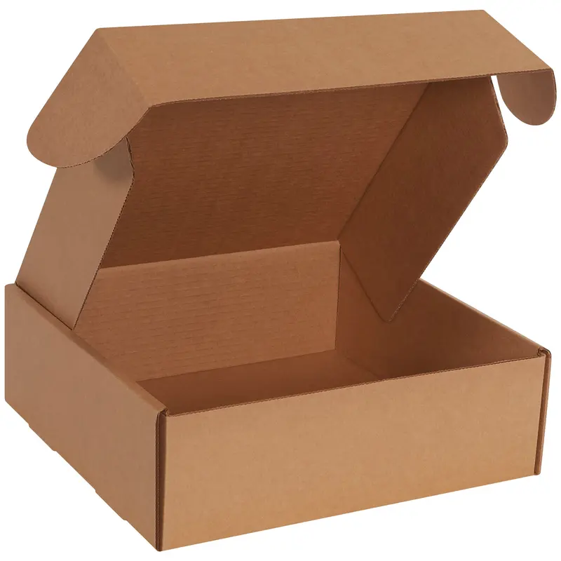 12 x 12 x 4" Kraft Deluxe Literature Mailers (MFL12124K) Bundle Of 50