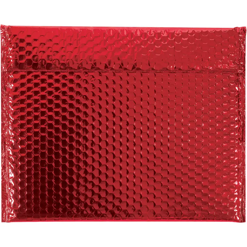 13 3/4 x 11" Red Glamour Bubble Mailers (GBM1311R) Case Of 48