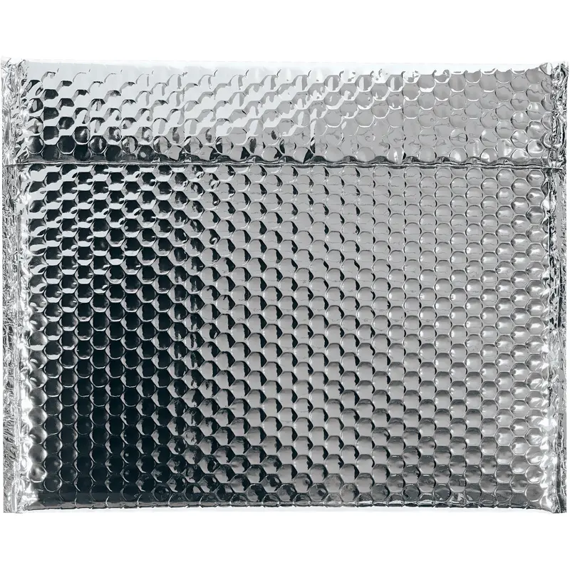 13 3/4 x 11" Silver Glamour Bubble Mailers (GBM1311S) Case Of 48