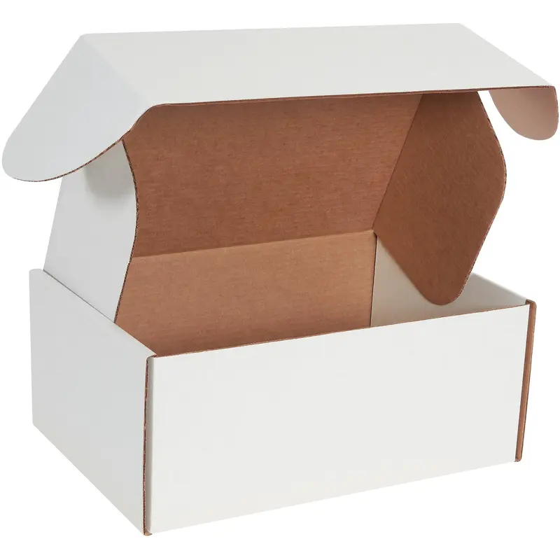 14 x 10 x 6" White Deluxe Literature Mailers (MFL14106) Bundle Of 50