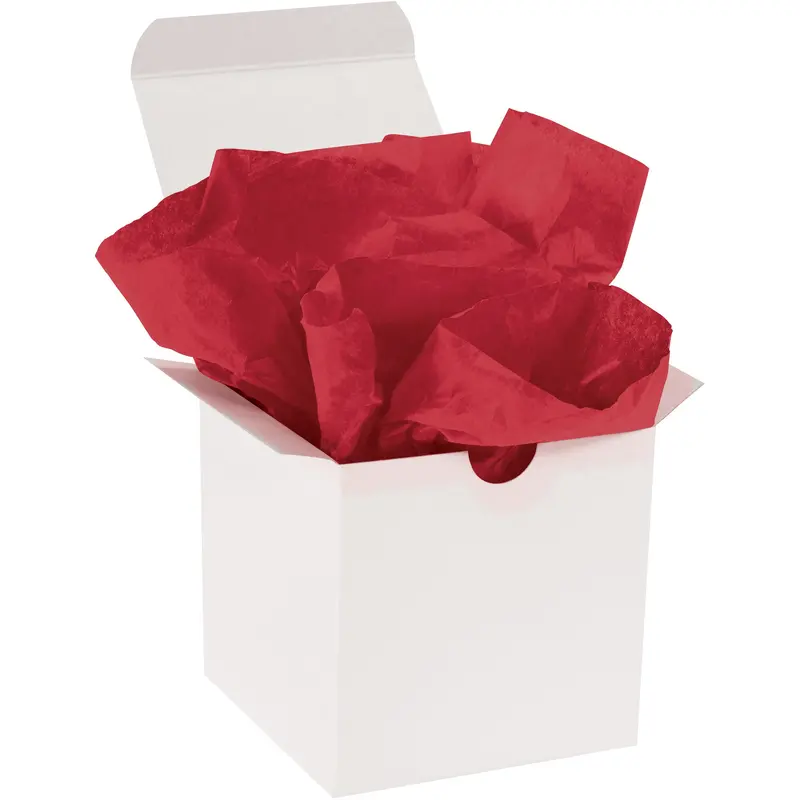 15 x 20" Scarlet Gift Grade Tissue Paper (T1520H) Case Of 960