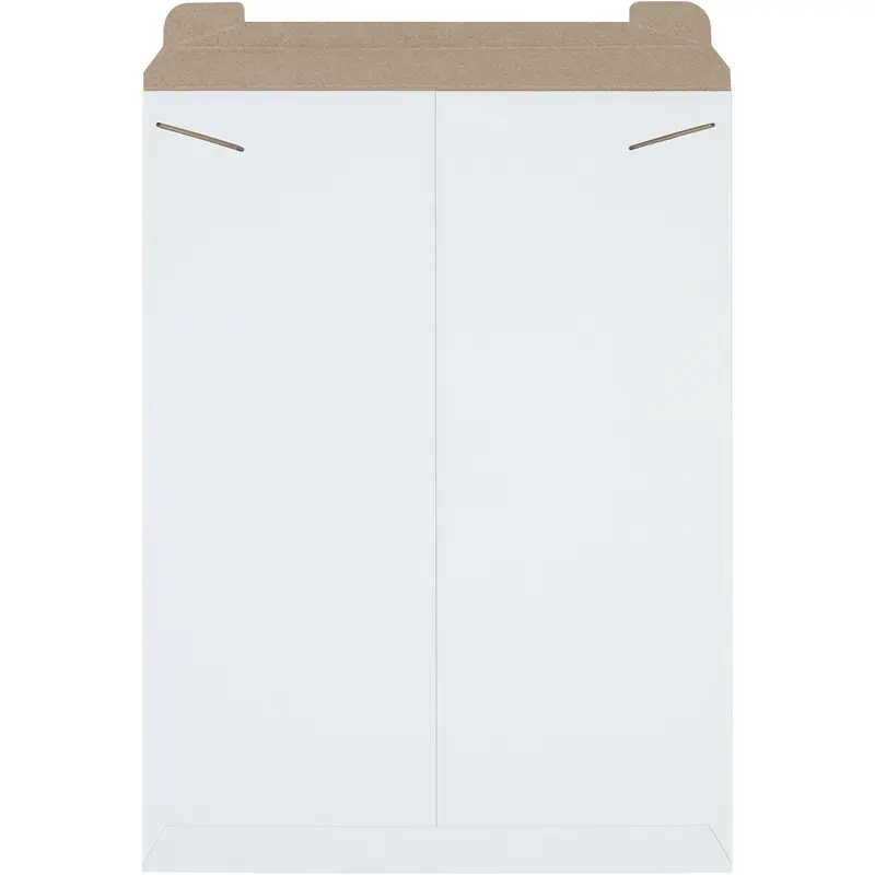 18 x 24" White Stayflats Mailers (RM11W) Case Of 50