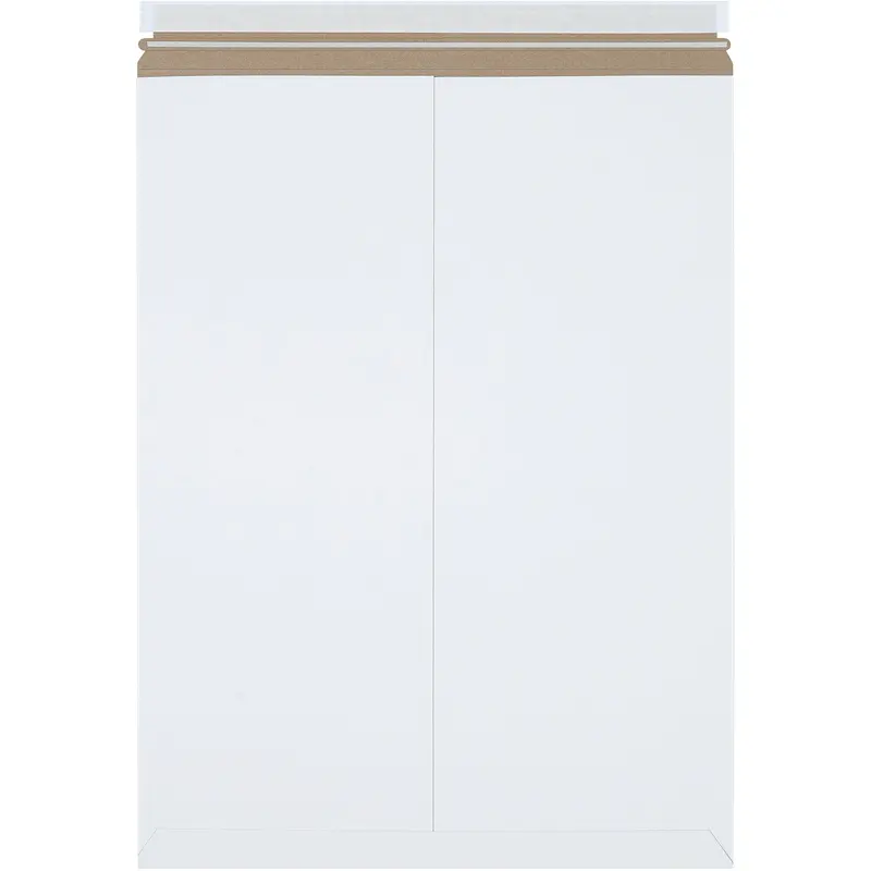 18 x 24" White Self-Seal Stayflats Plus Mailers (RM11PS) Case Of 50