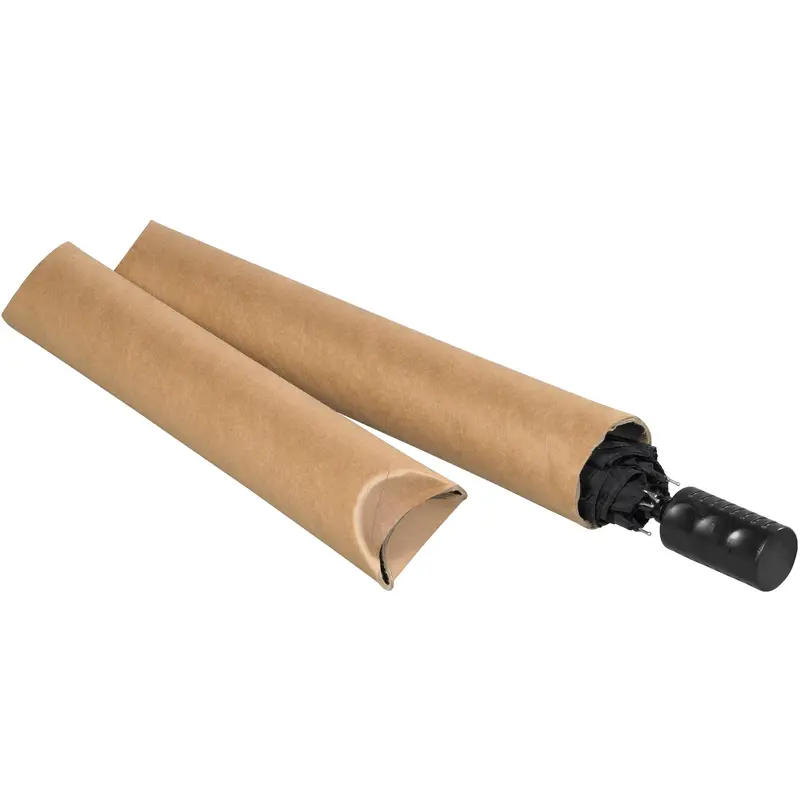 2 1/2 x 20" Kraft Crimped End Tubes (S2520K) Case Of 30