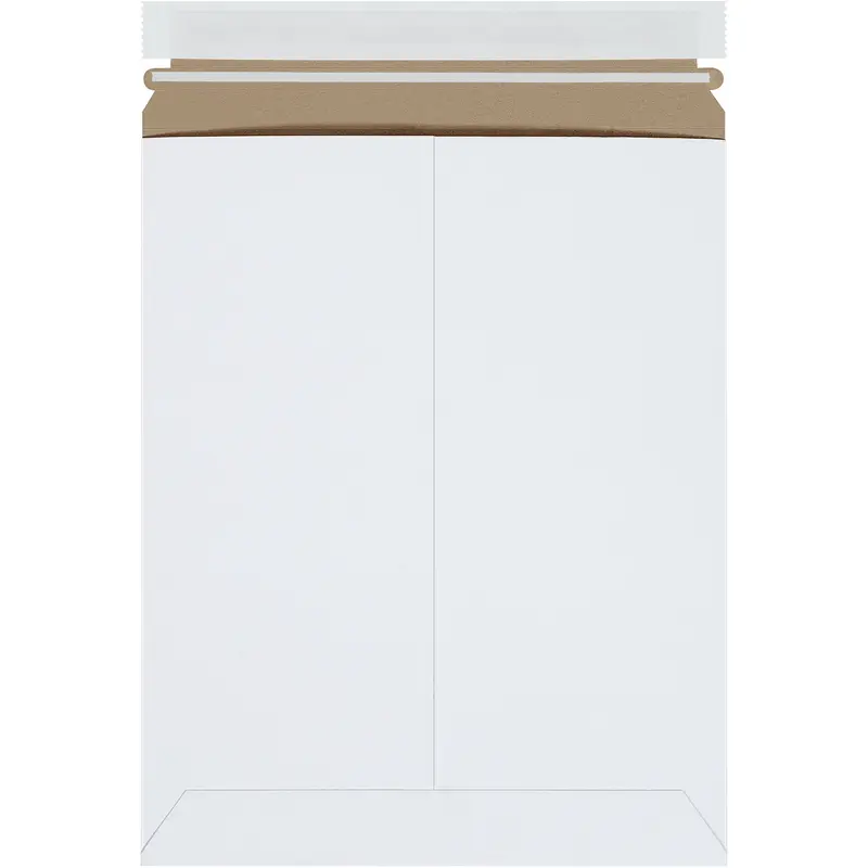 9 3/4 x 12 1/4" White Self-Seal Stayflats Plus Mailers (RM5SS) Case Of 100