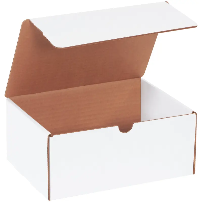 9 x 6 1/2 x 4" White Literature Mailers (ML964) Bundle Of 50