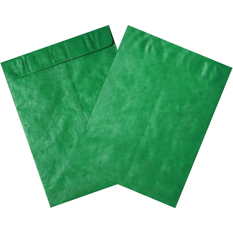 9 x 12" Green Tyvek Envelopes (TYC912G) Case Of 100