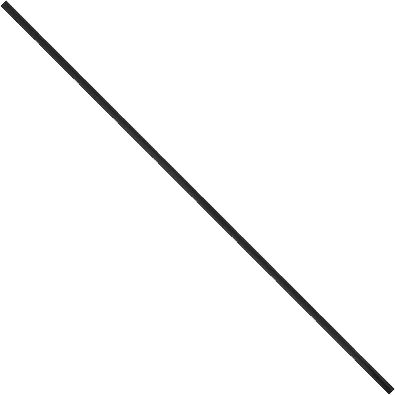 9 x 5/32" Black Plastic Twist Ties (PLT9K) Case Of 2000