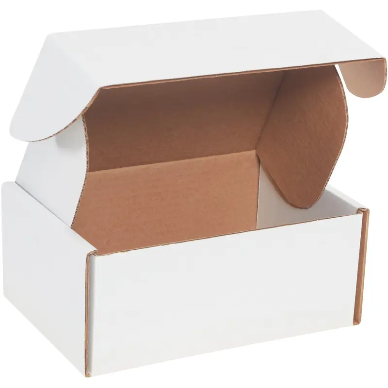 9 x 6 1/2 x 4" White Deluxe Literature Mailer (MFL964R) Bundle Of 50