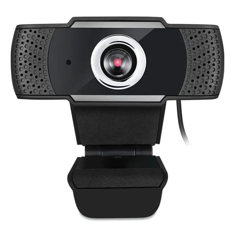 Adesso CyberTrack H4 1080P HD USB Manual Focus Webcam with Microphone, 1920 Pixels x 1080 Pixels, 2.1 Mpixels, Black (ADECYBERTRACKH4) Each