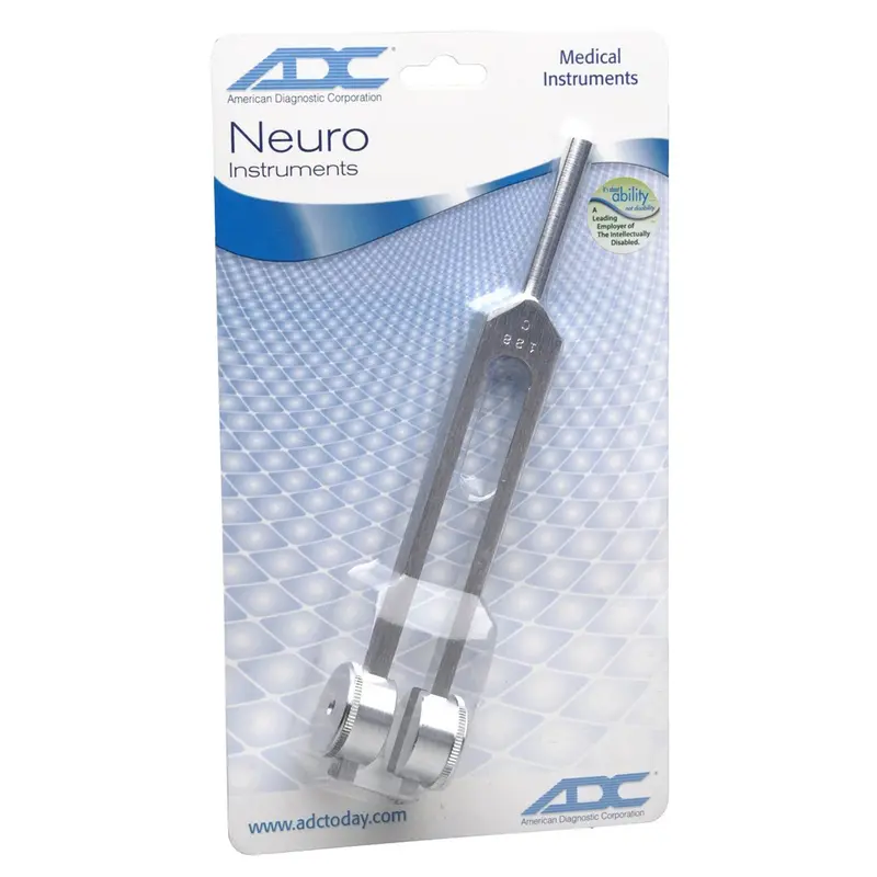 ADC Tuning Fork with Weight Aluminum Alloy 128 cps (402581_EA) 1/EA