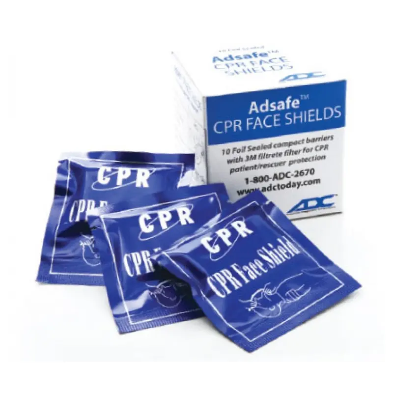 Adsafe CPR Face Shield (572513_PK) 10/PK