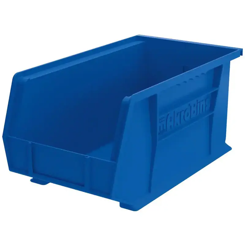 AkroBins Storage Bin Blue Plastic 7 X 8-1/4 X 14-3/4 Inch (507188_EA) 1/EA