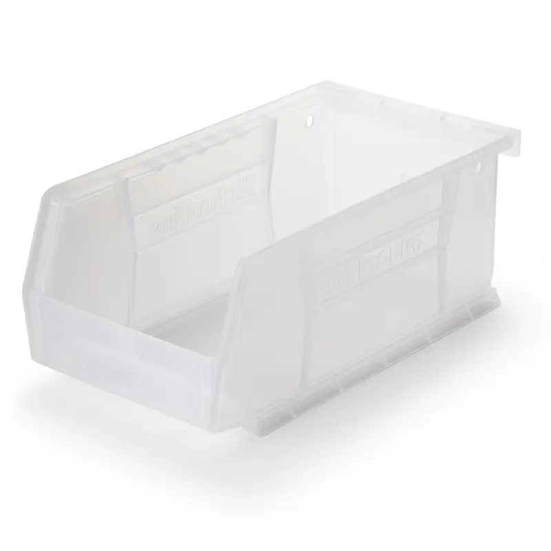 AkroBins Storage Bin Clear Plastic 3 X 4-1/8 X 7-3/8 Inch (747003_CT) 24/CT