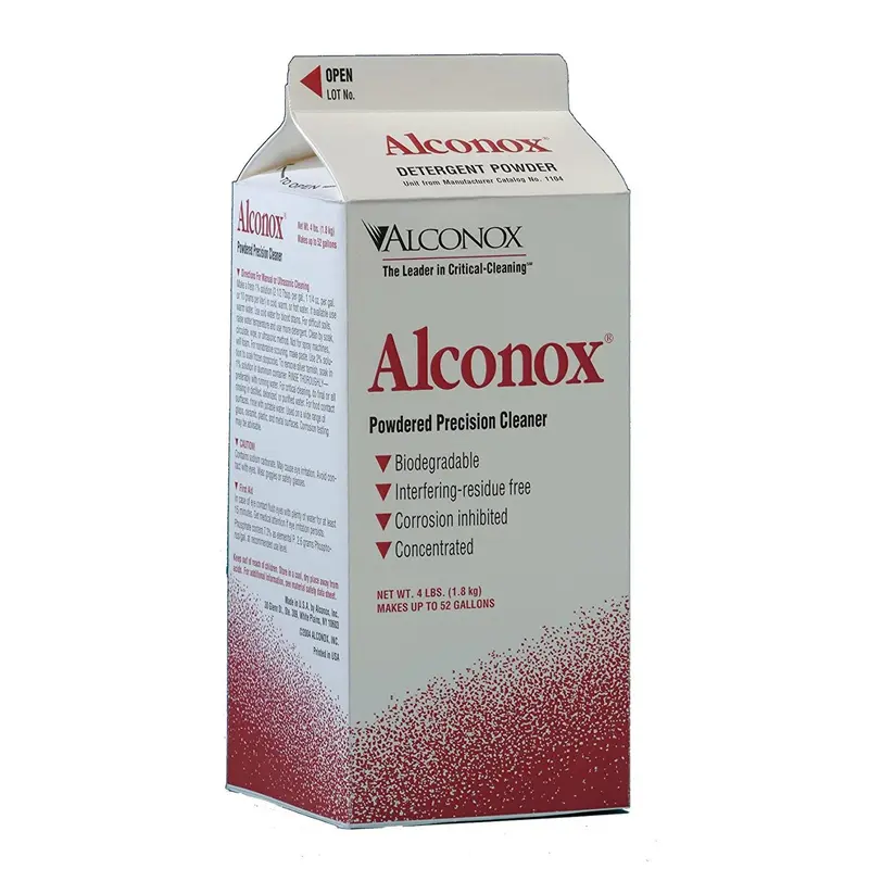 Alconox Instrument Detergent Powder Concentrate 4 lbs. Carton Unscented (27323_CS) 9/CS