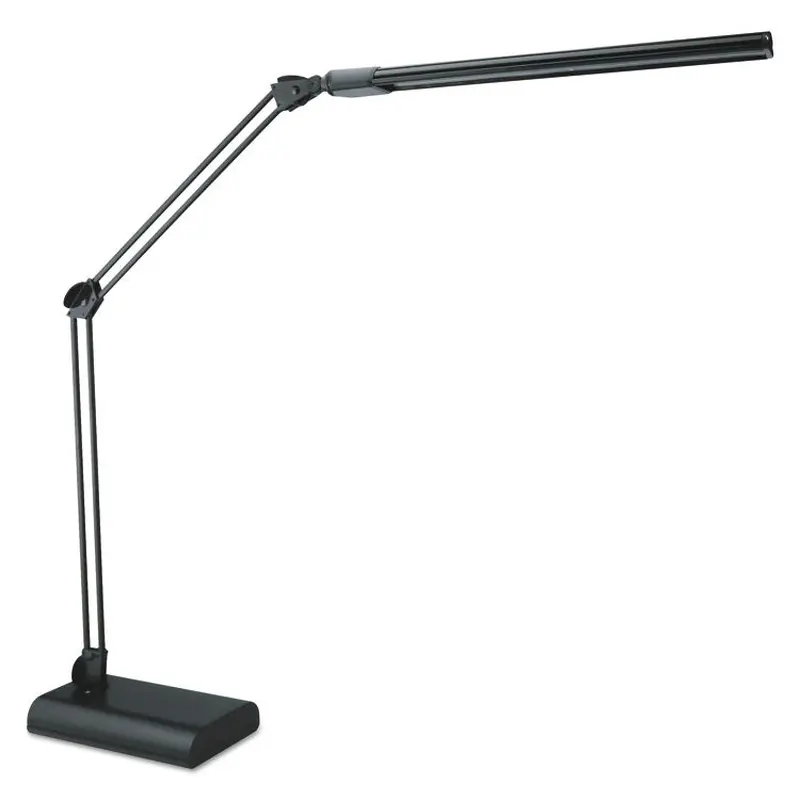 Alera Adjustable LED Desk Lamp, 3.25w x 6d x 21.5h, Black (ALELED908B) Each