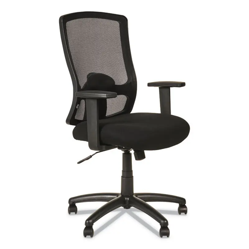 Alera Alera Etros Series High-Back Swivel/Tilt Chair, Supports Up to 275 lb, 18.11" to 22.04" Seat Height, Black (ALEET4117B) Each