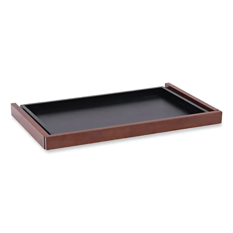 Alera Alera Valencia Series Center Drawer, Laminate, 24.5w x 15d x 2h, Medium Cherry (ALEVA312414MC) Each