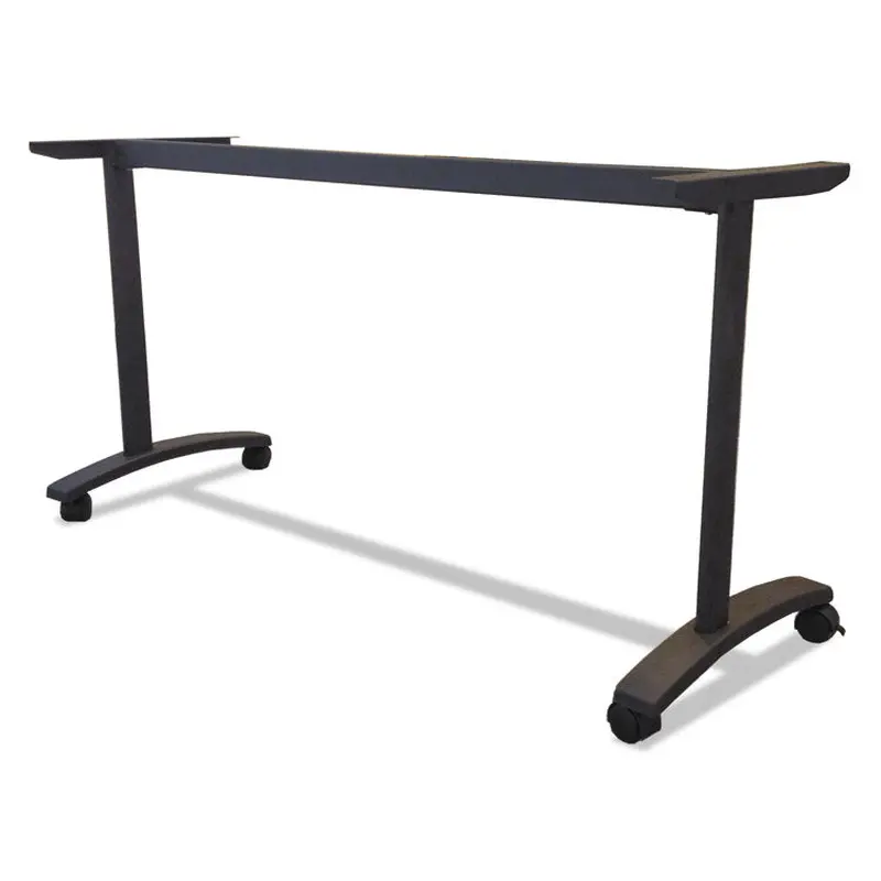 Alera Alera Valencia Series Training Table T-Leg Base, 54w x 19.75d x 28.5h, Black (ALEVA7476BK) 1 KT