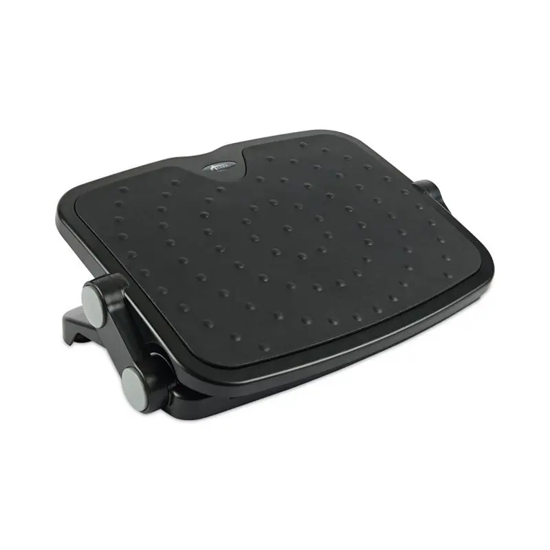 Alera Soft Cushioned Ergonomic Footrest, 14w x 19.63d x 3.75 to 7.5h, Black (ALEFS112) Each