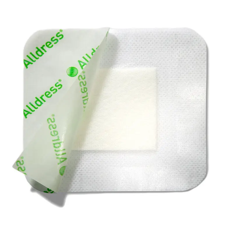 Alldress Composite Dressing 4 X 4 Inch Square Sterile Waterproof Film Backing (714235_EA) 1/EA