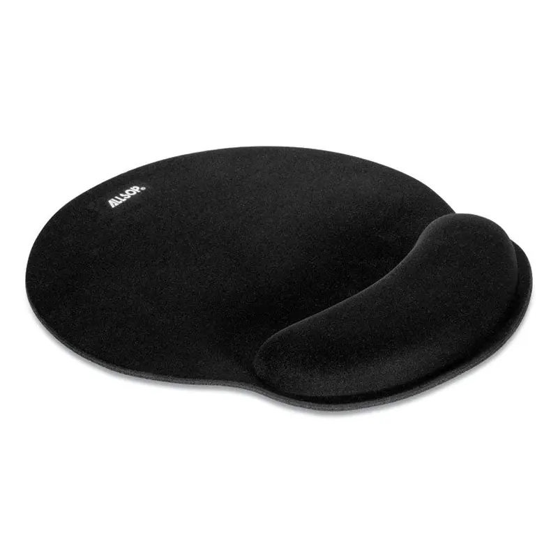 Allsop MousePad Pro Memory Foam Mouse Pad with Wrist Rest, 9 x 10, Black (ASP30203) Each