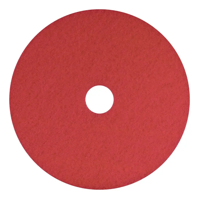 Americo Buffing Pads, 16" Diameter, Red, 5/Carton (AM7404416) Case of 5