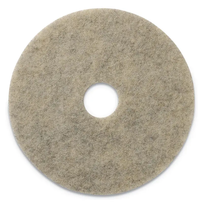 Americo Porko Plus Burnishing Pads, 27" Diameter, Brown, 2/Carton (AMF401827) Case of 2