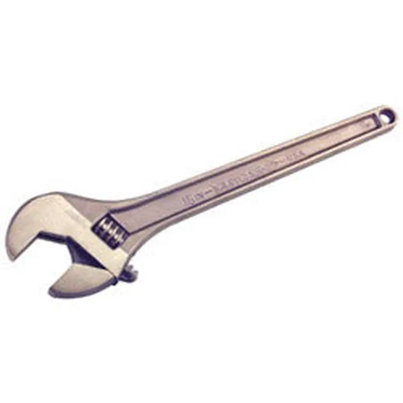 Ampco Safety Tools Adjustable End Wrenches, 10 in Long, 1 5/16 in Opening, Corrosion Resistant (065-W-72) Each