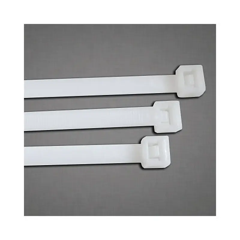 Anchor Brand General Purpose Cable Ties, 120 lb Tensile Strength, 12 in L, Natural, 100 Ea/Bag (102-12120N) 1 Bag