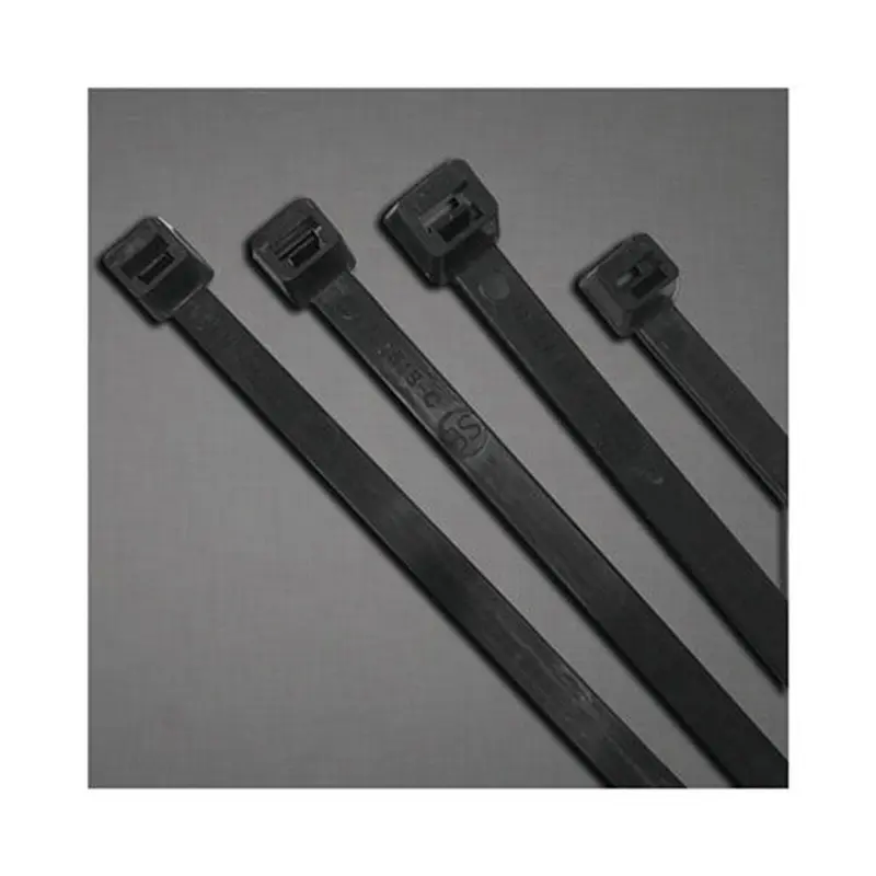 Anchor Brand UV Stabilized Cable Tie, 50 lb Tensile Strength, 11.1 in L, Black, 100 Ea/Bag (102-1150UVB) 1 Bag
