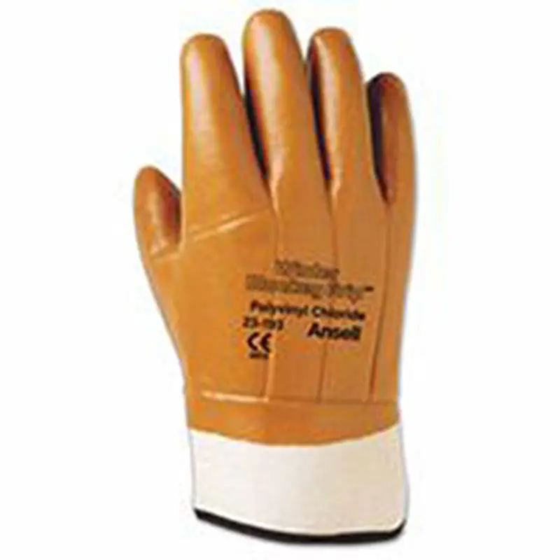Ansell ActivArmrWinter Monkey Grip Gloves, Rough Finish, Foam Insulated, Size 10, Orange (012-23-193-10) 12 Pairs