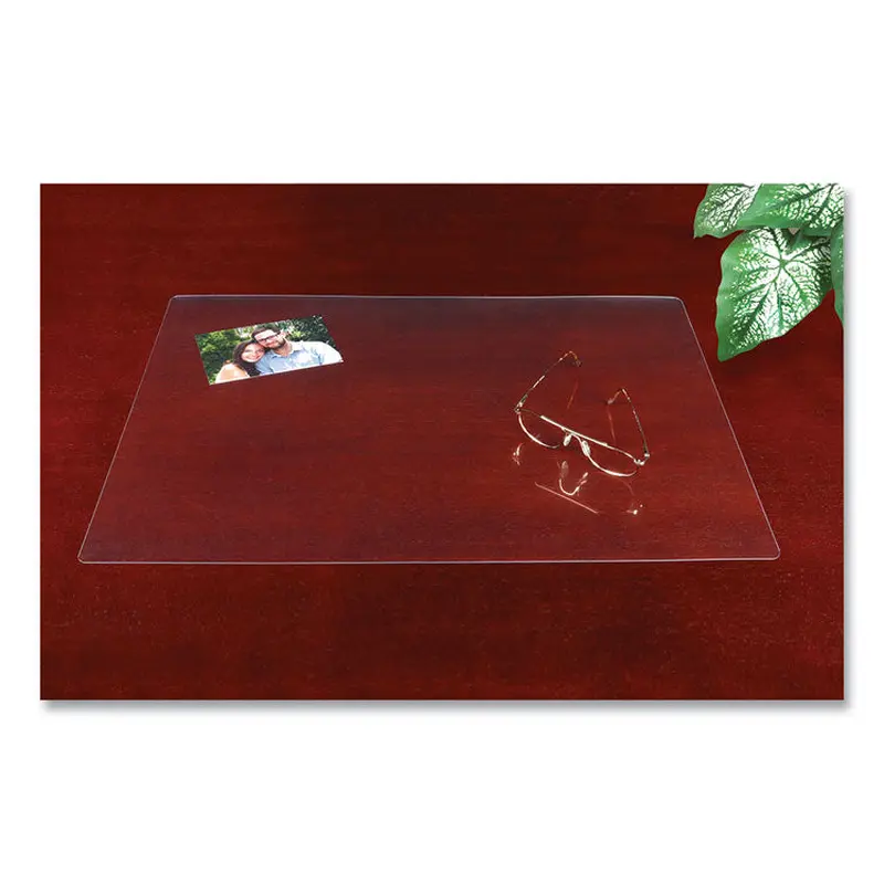 Artistic Eco-Clear Desk Pad with Antimicrobial Protection, 19 x 24, Clear (AOP7050) Each