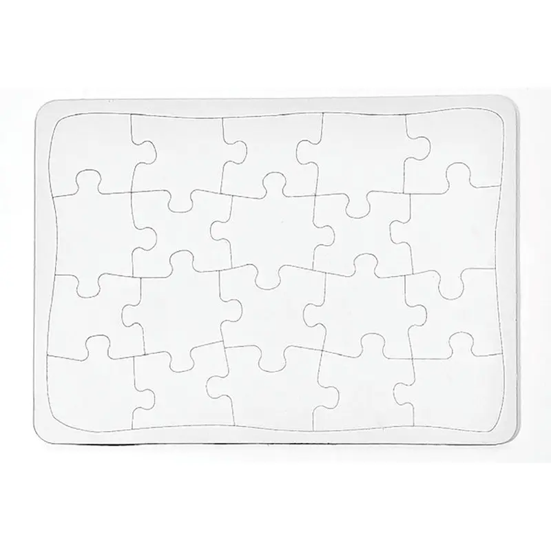 Ashley Blank White Puzzle (ASH10719) Each