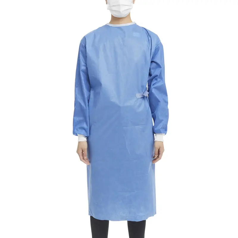 Astound Non-Reinforced Surgical Gown with Towel Small / Medium Blue Sterile AAMI Level 3 Disposable (273632_EA) 1/EA