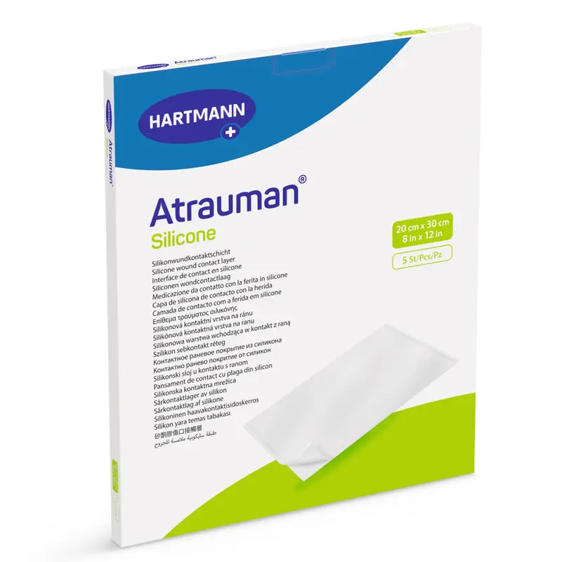 Atrauman Silicone Wound Contact Layer Dressing 8 X 12 Inch Sterile (1161227_BX) 5/BX