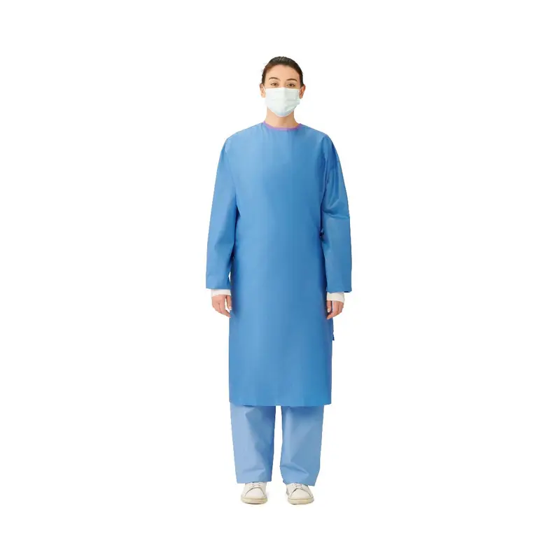 Aurora Nonreinforced Gown with Set-In Sleeves, Size L, 30/CS (DYNJP2701) Case of 30
