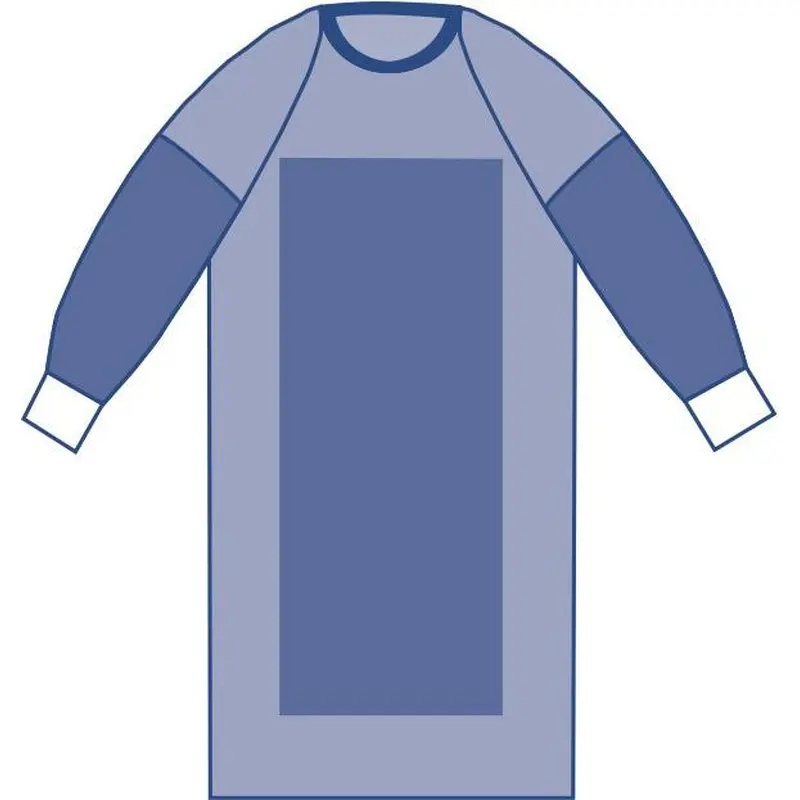 Aurora Poly Reinforced Gown with Raglan Sleeves, Sterile, Size XL, 30/CS (DYNJP2808) Case of 30