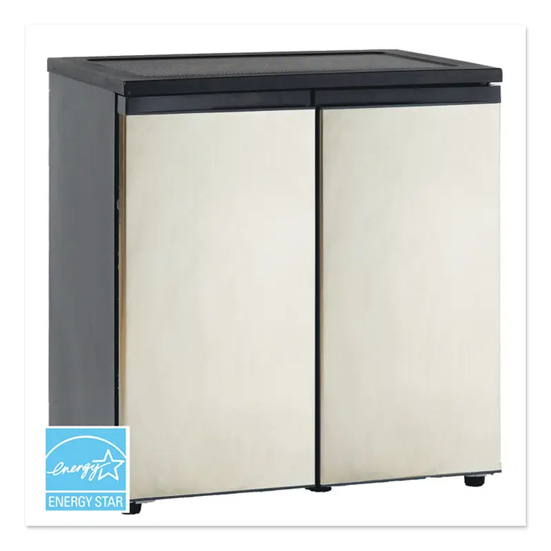 Avanti 5.5 CF Side by Side Refrigerator/Freezer, Black/Stainless Steel (AVARMS551SS) Each