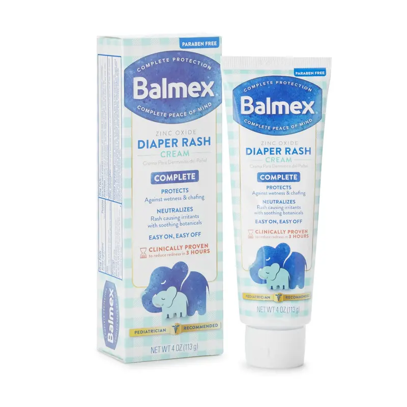 Balmex Diaper Rash Treatment 4 oz. Tube Scented Cream (1130033_EA) 1/EA