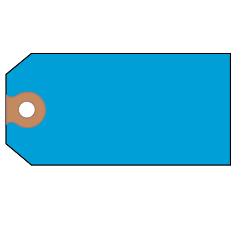 Avery Unstrung Shipping Tags, 11.5 pt Stock, 4.75 x 2.38, Blue, 1,000/Box (AVE12355) Box of 1000